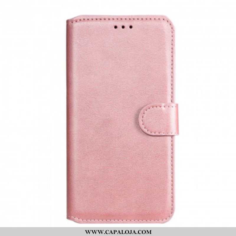 Capa De Couro Para Samsung Galaxy A52 4G / A52 5G / A52s 5G Clássico