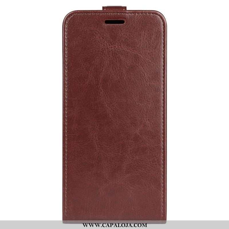 Capa De Couro Para Samsung Galaxy M33 5G Vertical
