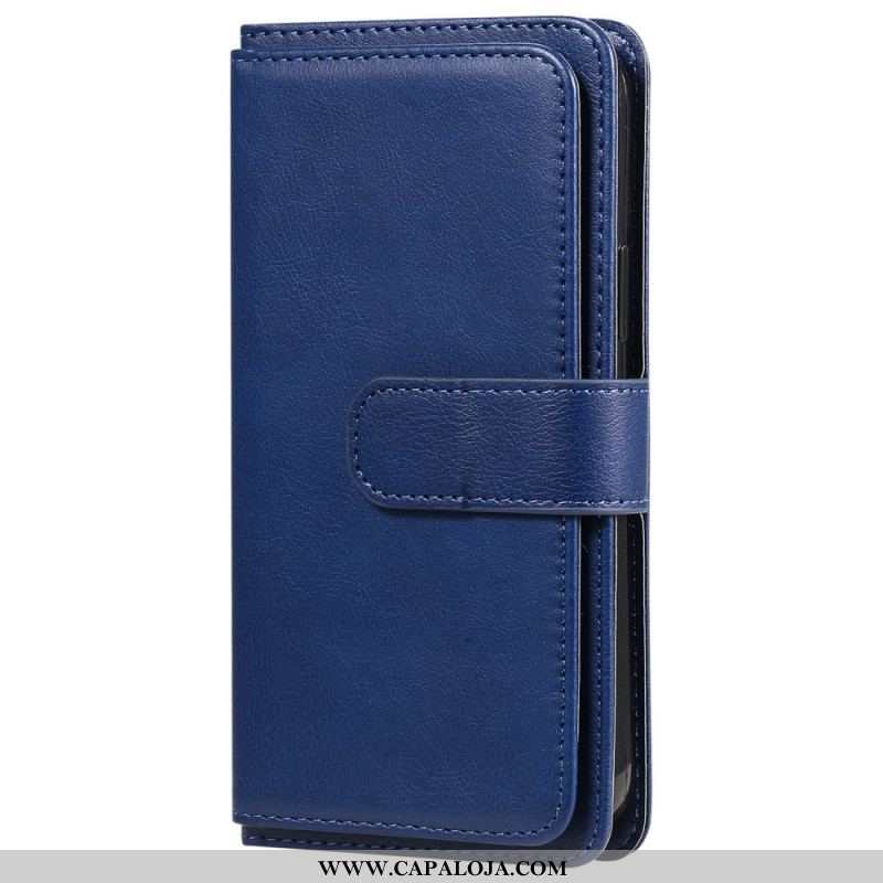 Capa De Couro Para Samsung Galaxy M52 5G Capa Tipo Carteira Couro E Carteira