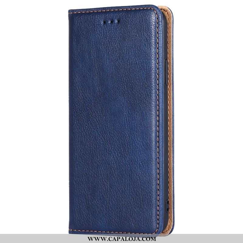Capa De Couro Para Sony Xperia 10 IV Design Vintage