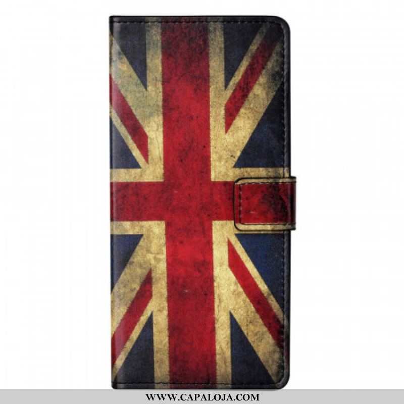 Capa Flip Para OnePlus Nord CE 2 5G Bandeira Britânica