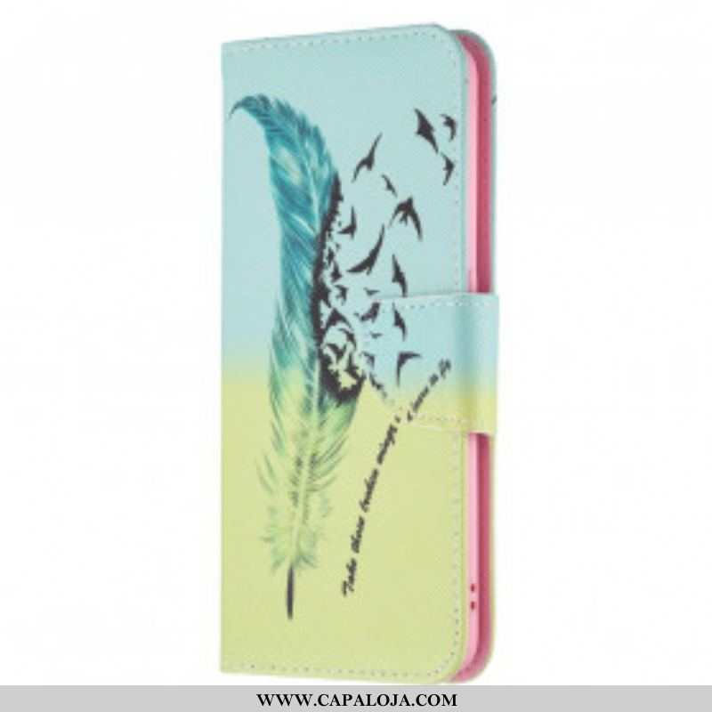 Capa Flip Para Oppo A94 5G Aprender A Voar