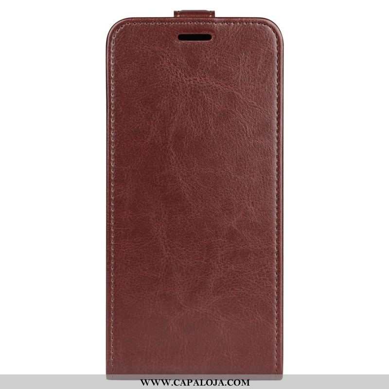 Capa Flip Para Oppo Find X5 Pro De Couro Aba Vertical