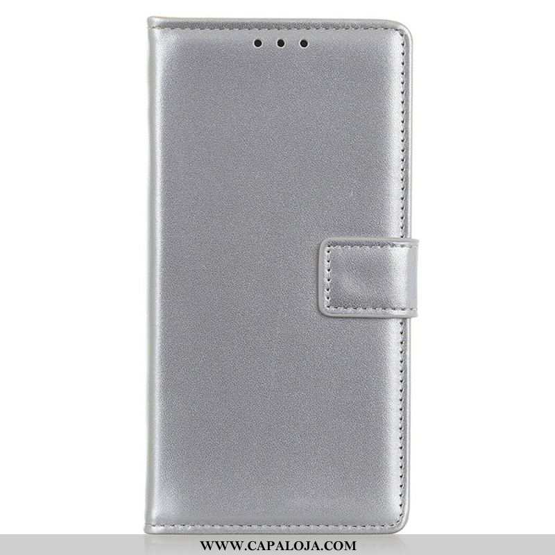 Capa Flip Para Samsung Galaxy M33 5G Estilo Couro Simples