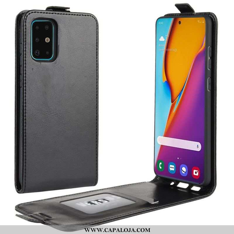 Capa Flip Para Samsung Galaxy S20 Plus / S20 Plus 5G De Couro Efeito Couro Dobrável