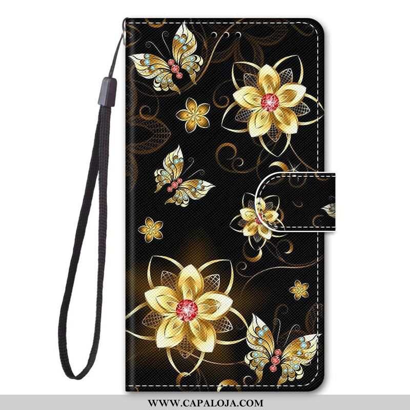 Capa Flip Para Samsung Galaxy S21 5G Flores Mágicas