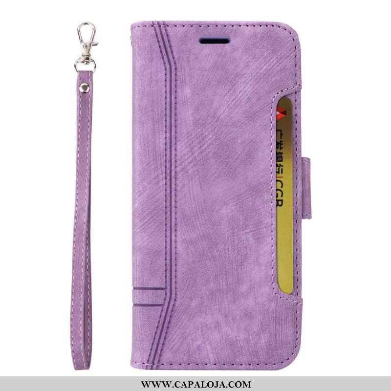 Capa Flip Para Samsung Galaxy S23 5G Porta-cartões Frontal Betopnice