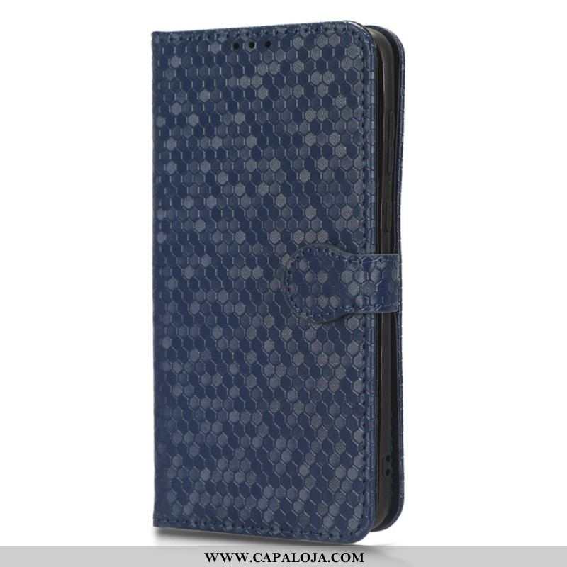 Capa Folio Para Huawei P60 Pro De Cordão Padrão 3d Com Alça