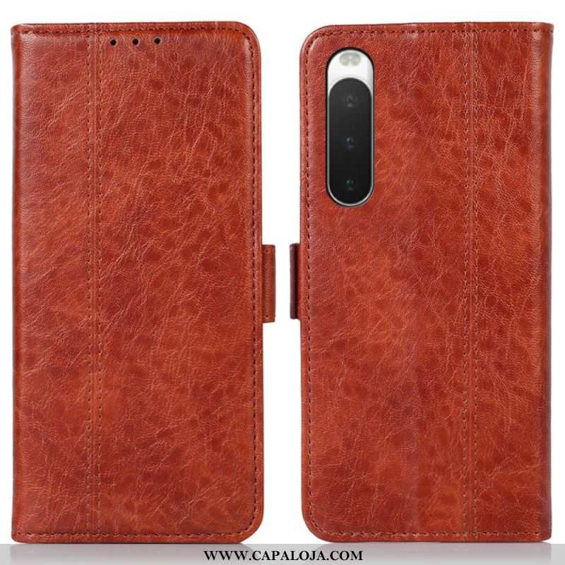 Capa Folio Para Sony Xperia 10 IV Elegância