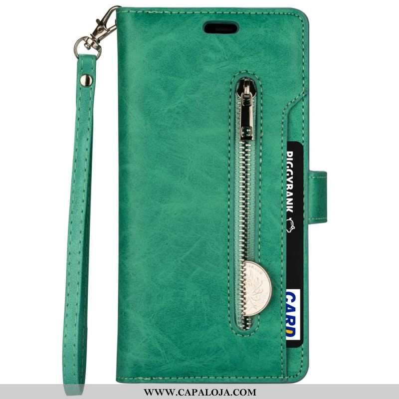Capa Folio Para iPhone 14 Pro Carteira