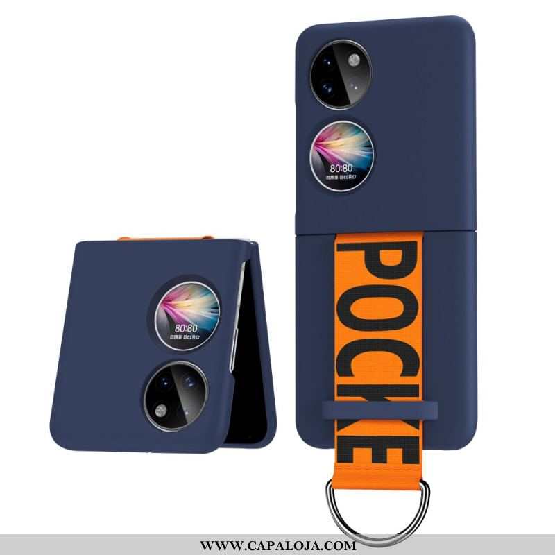 Capa Para Huawei P50 Pocket Letra Gkk