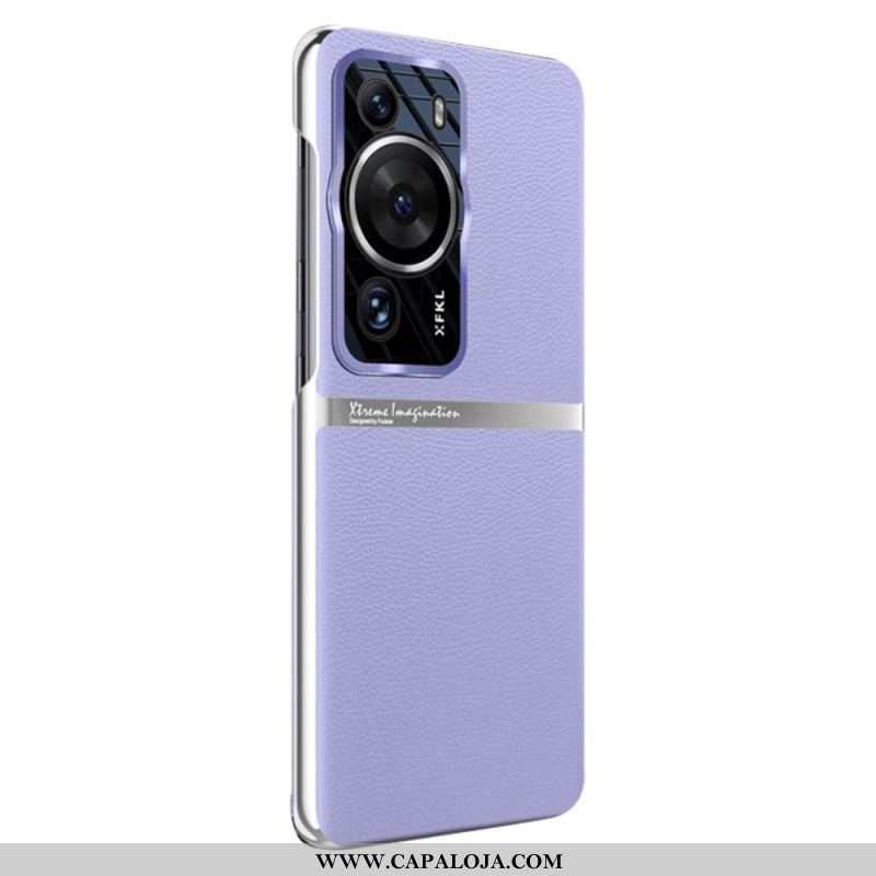Capa Para Huawei P60 Pro Couro Sintético