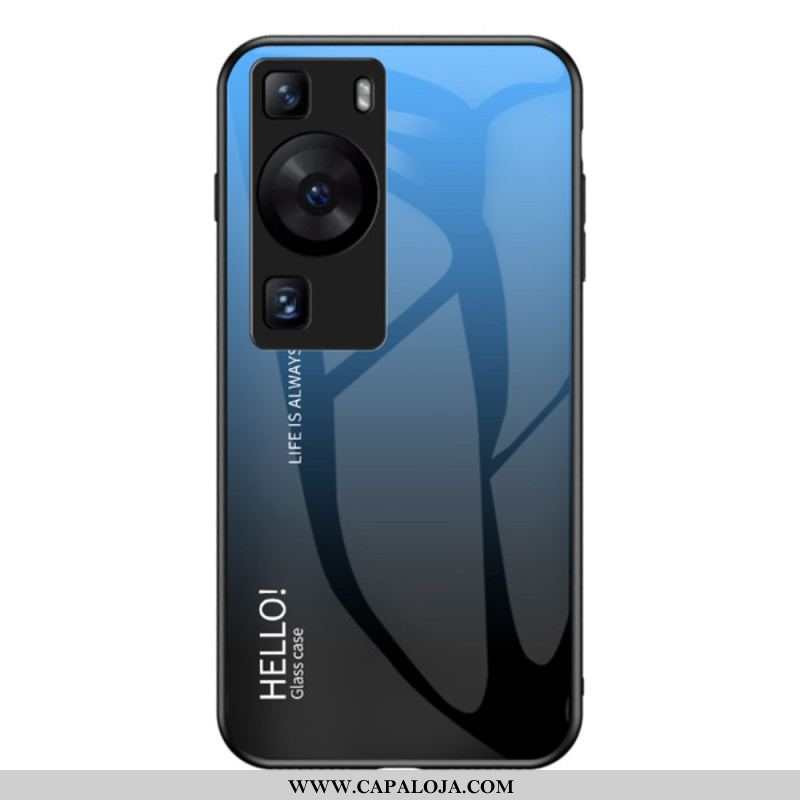 Capa Para Huawei P60 Pro Olá Vidro Temperado