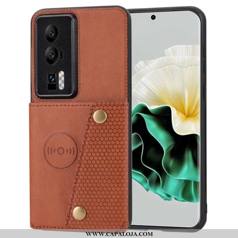 Capa Para Huawei P60 Pro Suporte Para Titular De Cartão