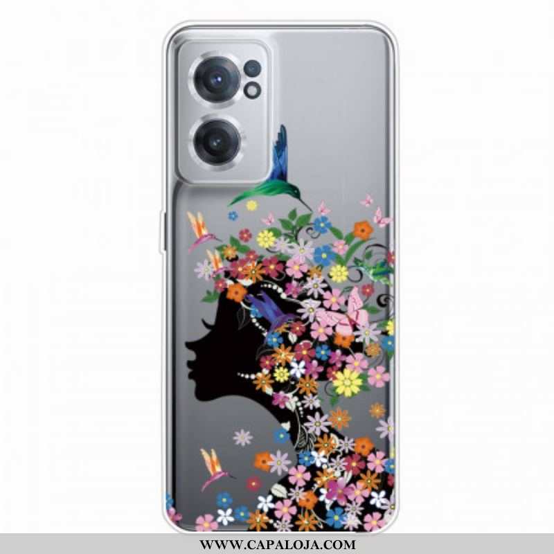 Capa Para OnePlus Nord CE 2 5G Coroa De Flores