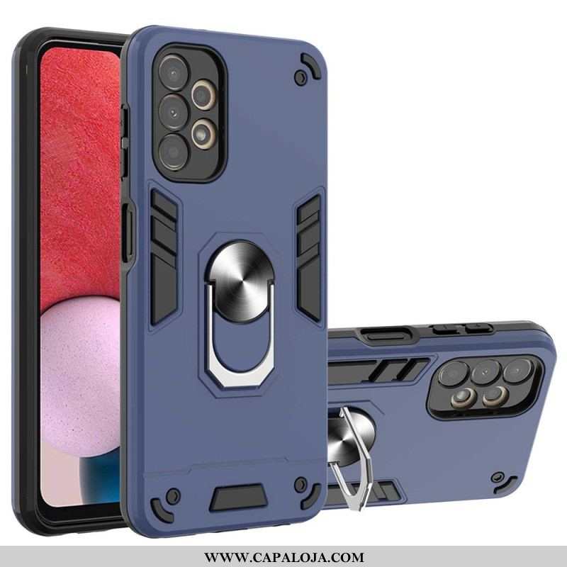 Capa Para Samsung Galaxy A13 Suporte De Anel Destacável