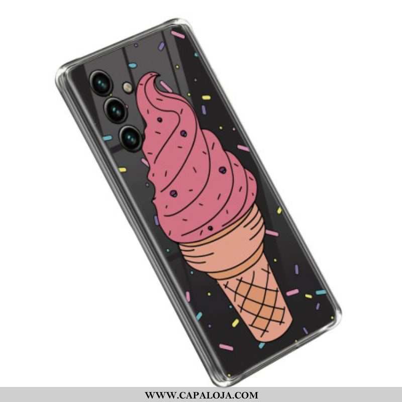 Capa Para Samsung Galaxy A14 / A14 5G Gelo Transparente