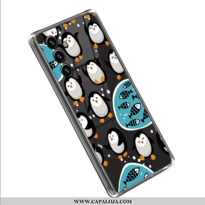 Capa Para Samsung Galaxy A14 / A14 5G Pinguins