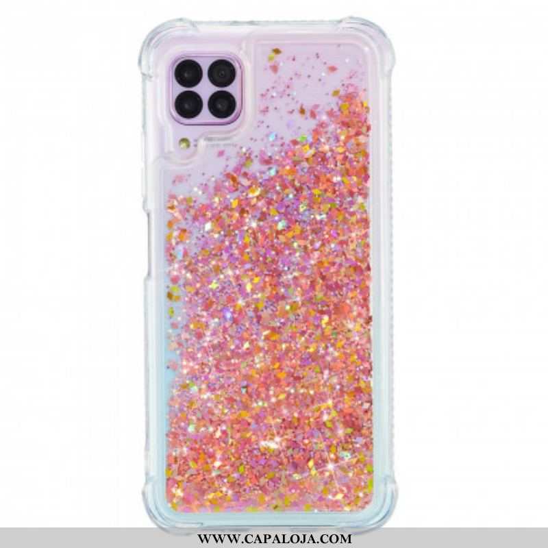 Capa Para Samsung Galaxy M12 / A12 Desejos Lantejoulas