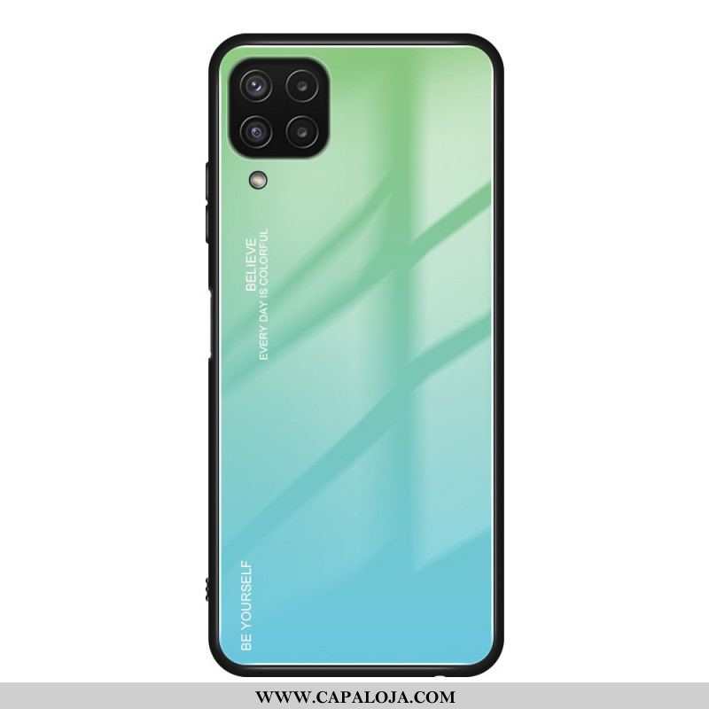 Capa Para Samsung Galaxy M32 Vidro Temperado Seja Você Mesmo