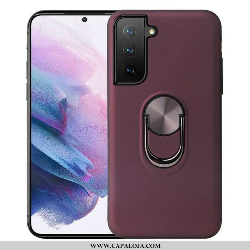 Capa Para Samsung Galaxy S21 FE Destacável Com Anel De Suporte