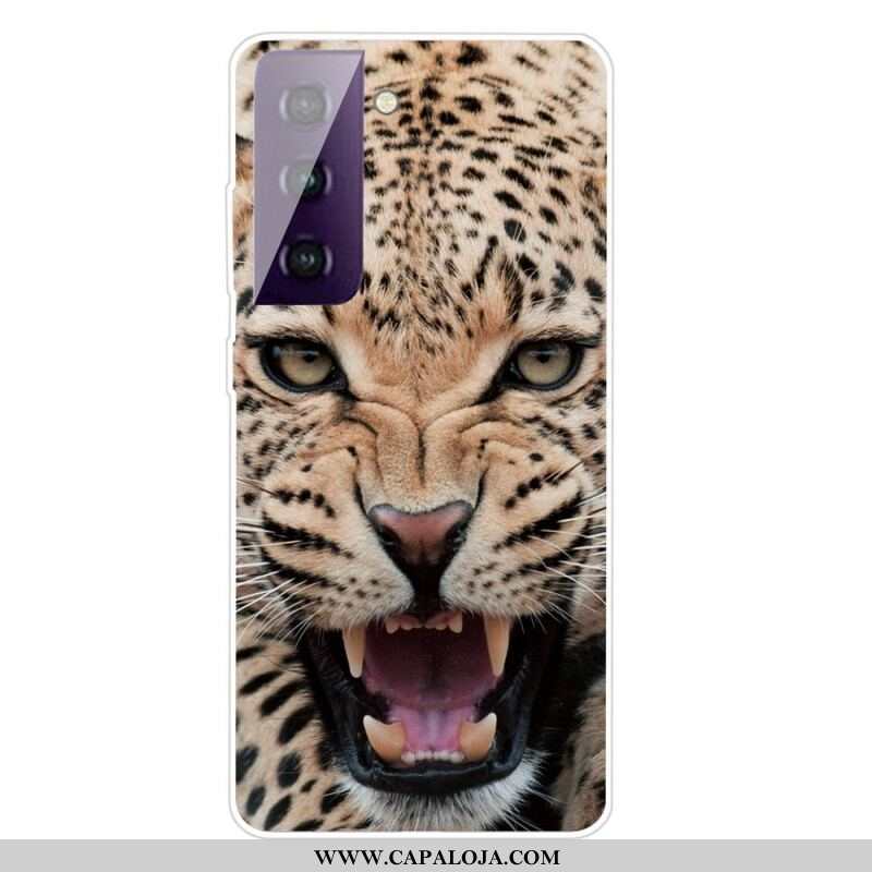 Capa Para Samsung Galaxy S21 FE Fabuloso Felino