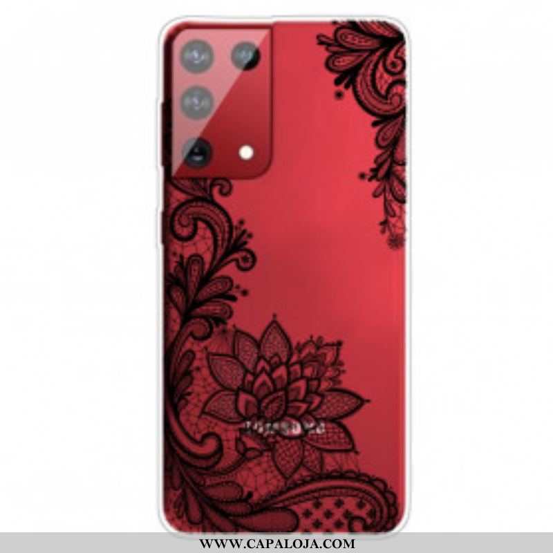 Capa Para Samsung Galaxy S21 Ultra 5G Linda Renda