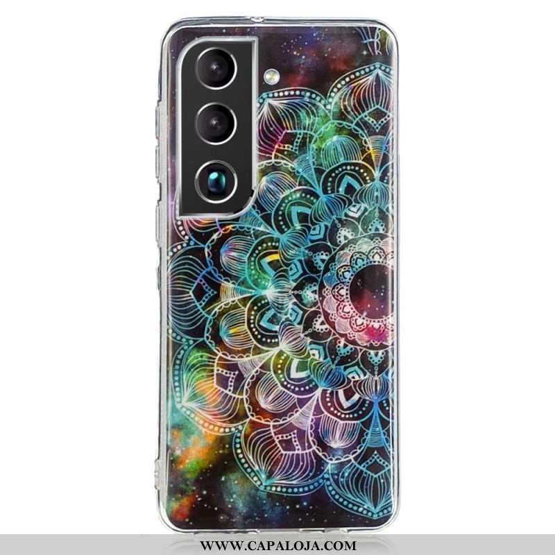Capa Para Samsung Galaxy S22 5G Série Floral Fluorescente