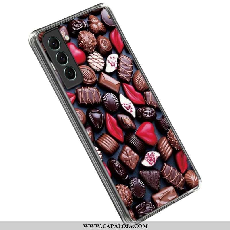 Capa Para Samsung Galaxy S23 5G Chocolate Flexível
