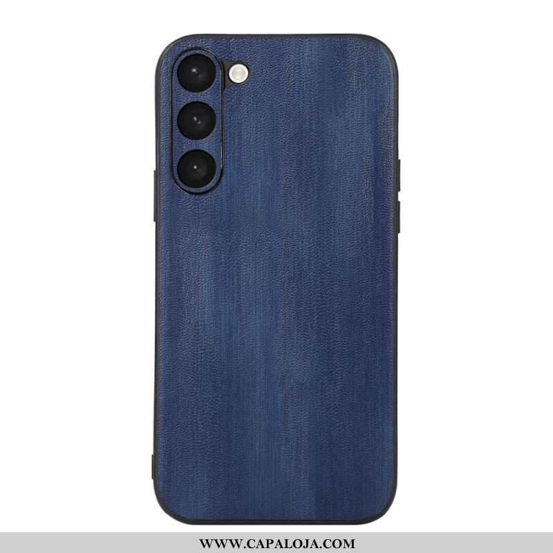 Capa Para Samsung Galaxy S23 Plus 5G Couro Sintético Texturizado