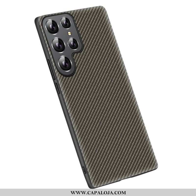 Capa Para Samsung Galaxy S23 Ultra 5G Fibra De Carbono