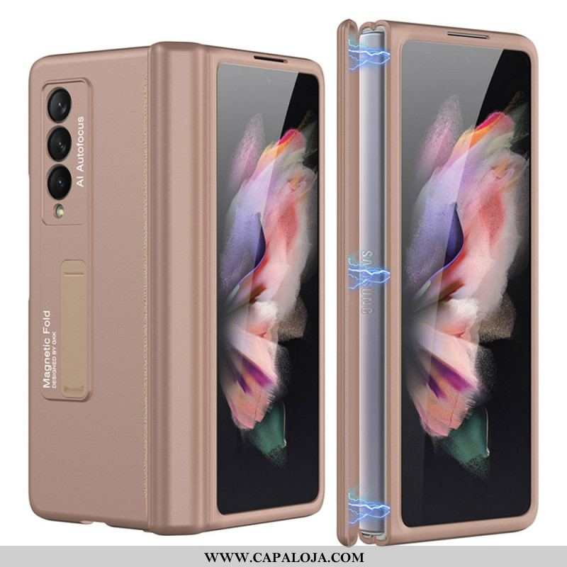 Capa Para Samsung Galaxy Z Fold 3 5G Suporte De Plástico Rígido Gkk