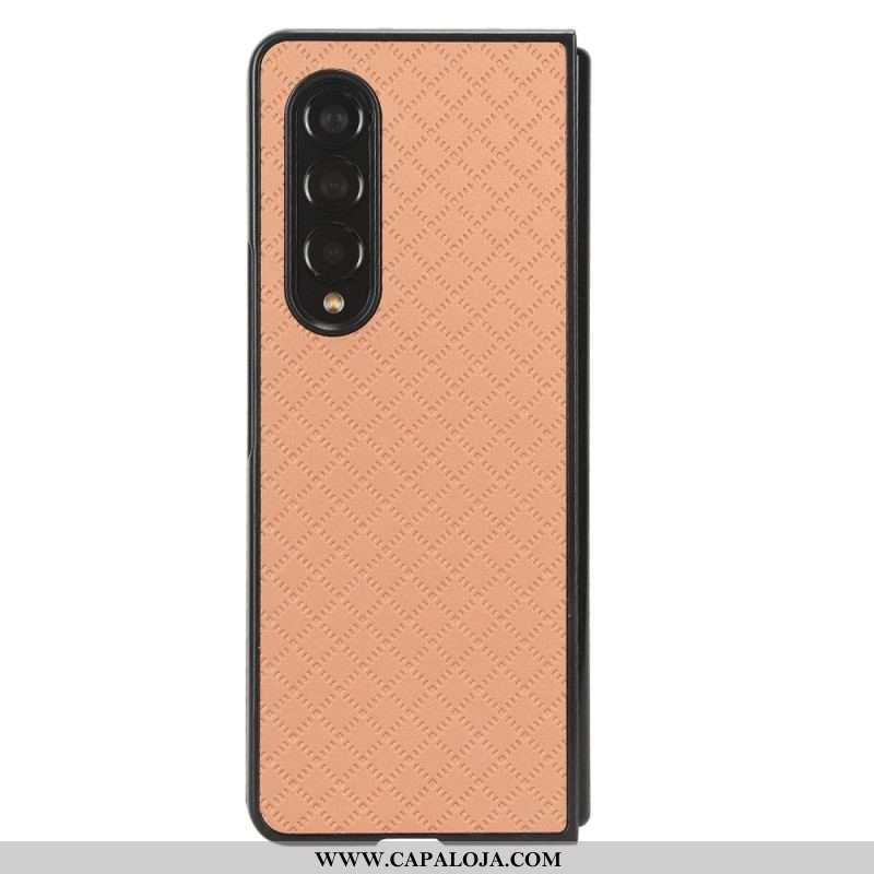 Capa Para Samsung Galaxy Z Fold 4 Azulejos Discretos