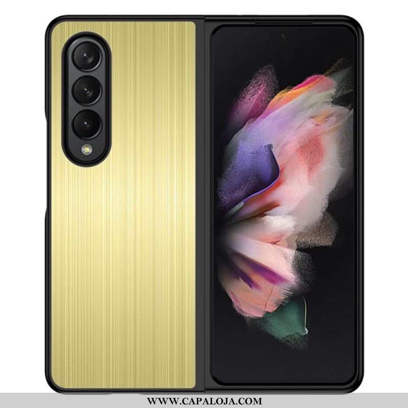Capa Para Samsung Galaxy Z Fold 4 Aço Inoxidável