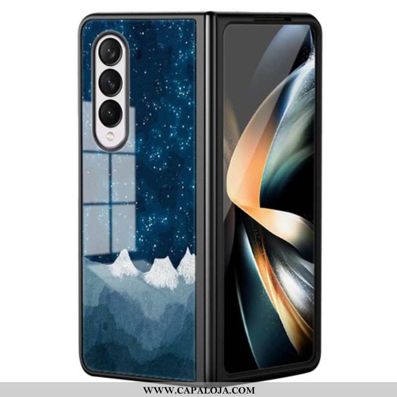 Capa Para Samsung Galaxy Z Fold 4 Céu Estrelado