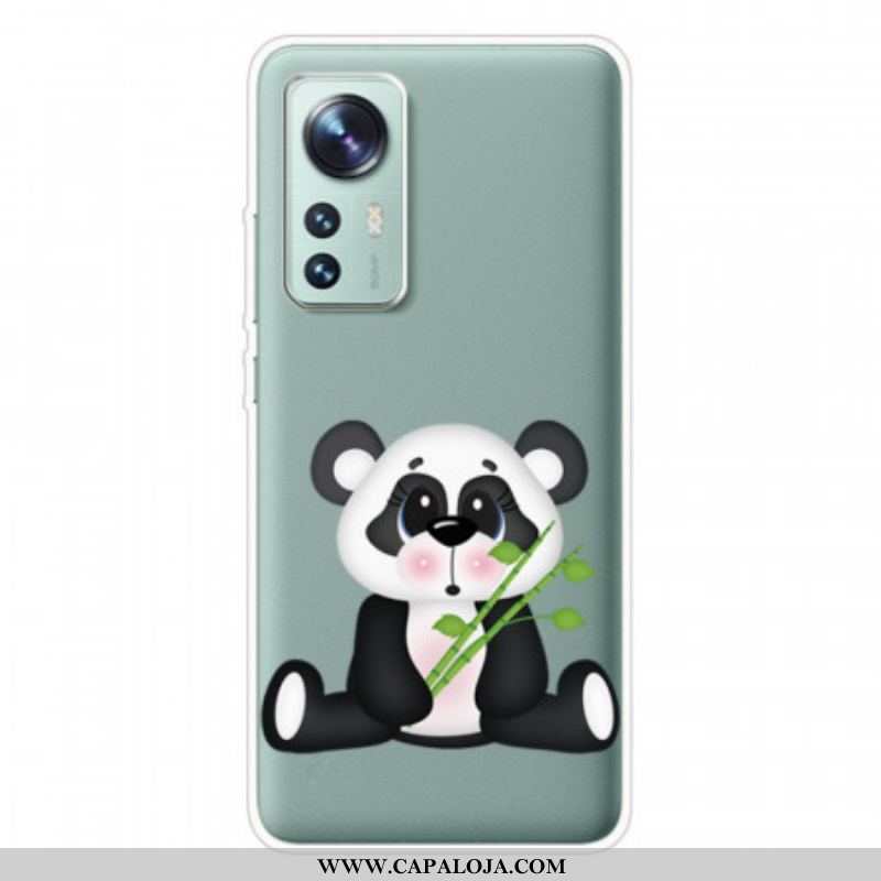 Capa Para Xiaomi 12 Pro Silicone Panda Fofo