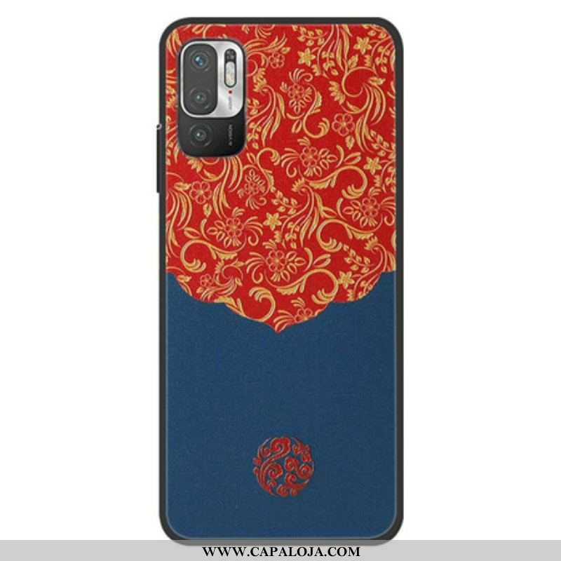 Capa Para Xiaomi Redmi Note 10 5G Totem Vermelho
