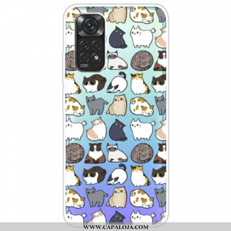 Capa Para Xiaomi Redmi Note 11 / 11S Top Cats