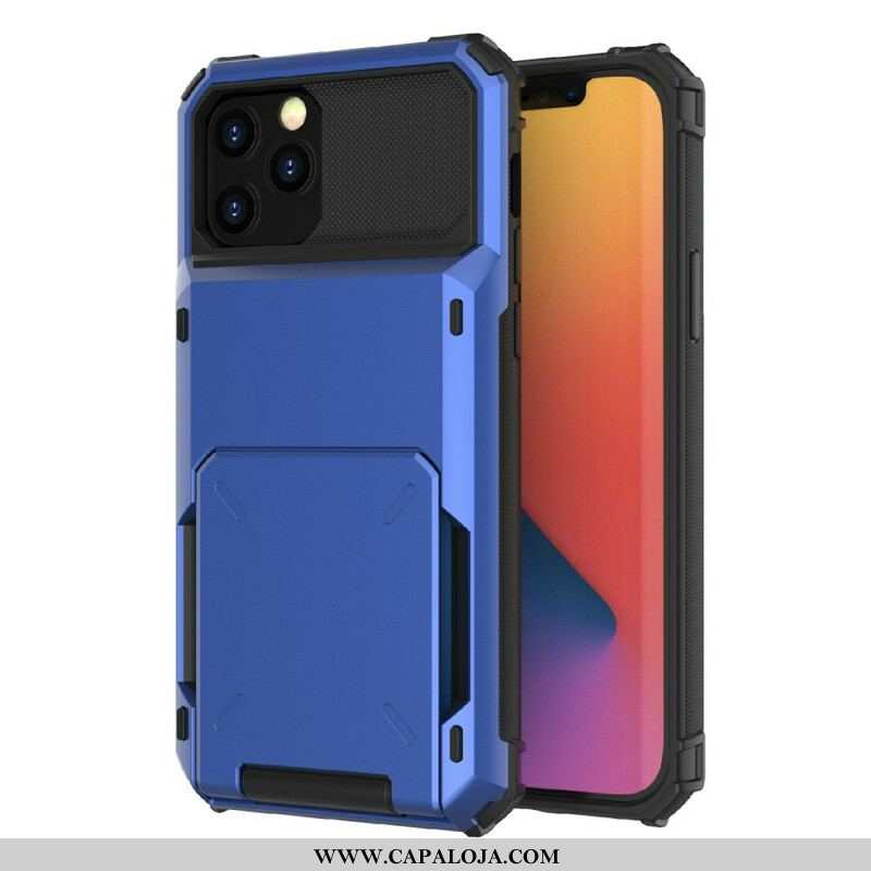 Capa Para iPhone 13 Mini Titular De Cartão Estilo Flip