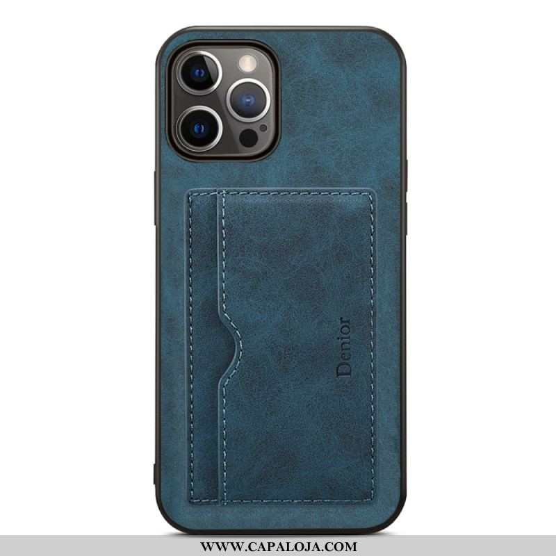 Capa Para iPhone 14 Pro Max Titular Do Cartão Negativo