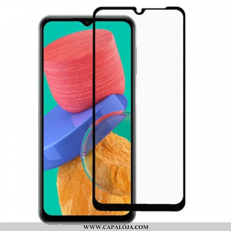 Protetor De Tela De Vidro Temperado Samsung Galaxy M33 5G Preto Borda